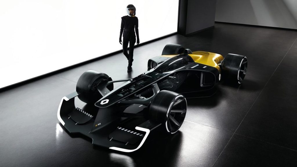 El coche de la Fórmula 1 del futuro