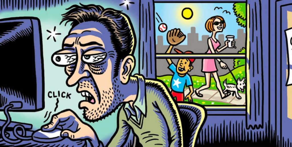 Adictos a internet millones de personas sufren con la vida “offline”