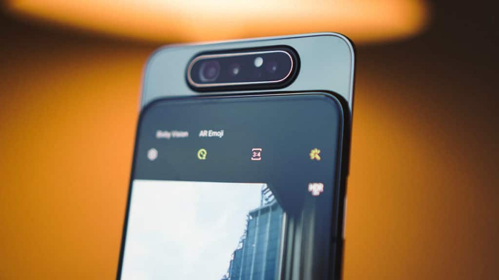 Samsung Galaxy A80 el nuevo celular de gama media con cámara reversible