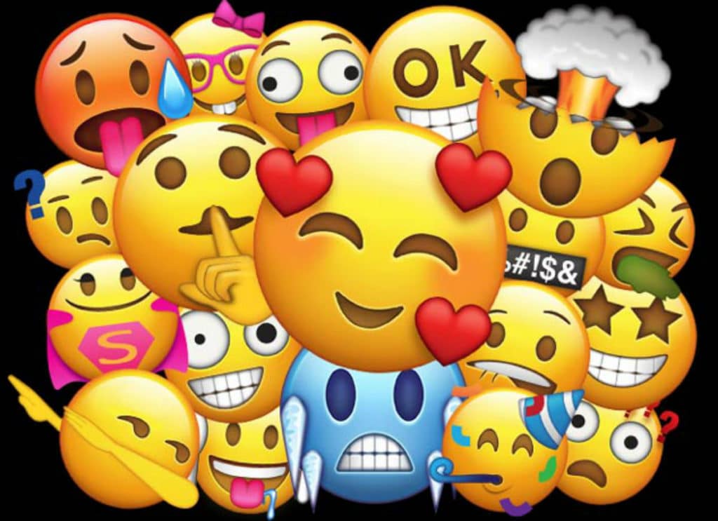 Emojis calidez a través de las conversaciones virtuales pero tú ¡siempre usas los mismos