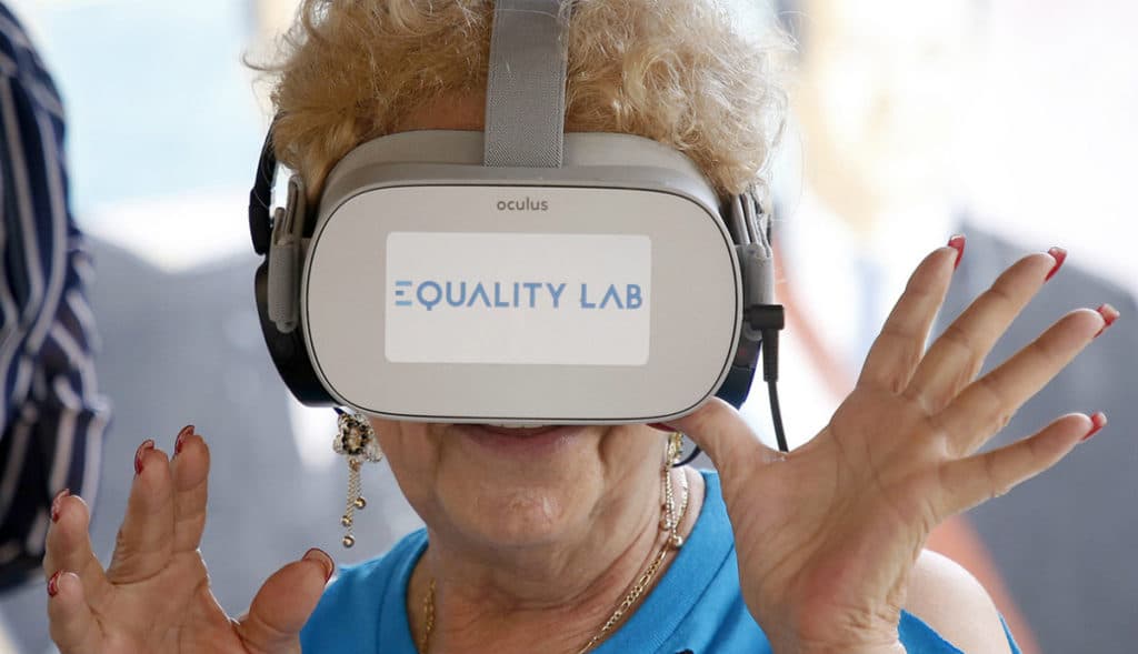 Cumplir los sueños estos ancianos pueden hacerlo con el uso de realidad virtual