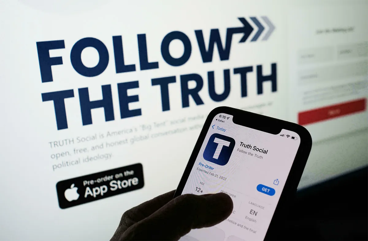 Truth Social lanzará una aplicación web