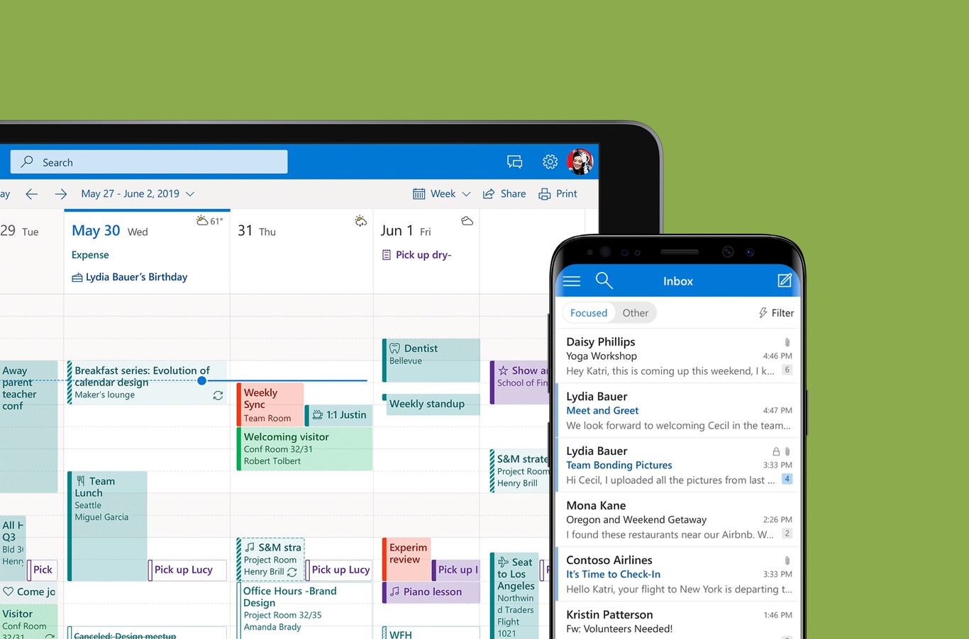 Llegan más anuncios para Outlook en iOS y Android