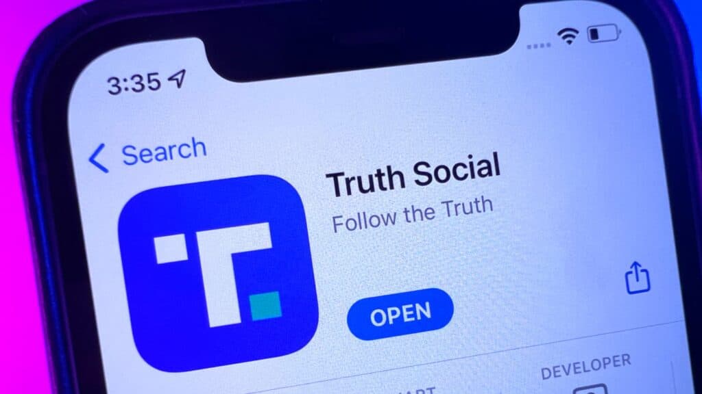Truth Social no ha sido aprobada por Google e1662037136139
