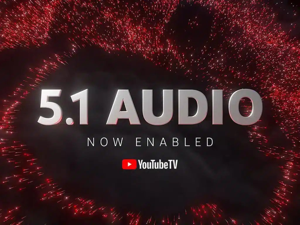 YouTube TV cuenta con sonido envolvente en Apple y Fire TV