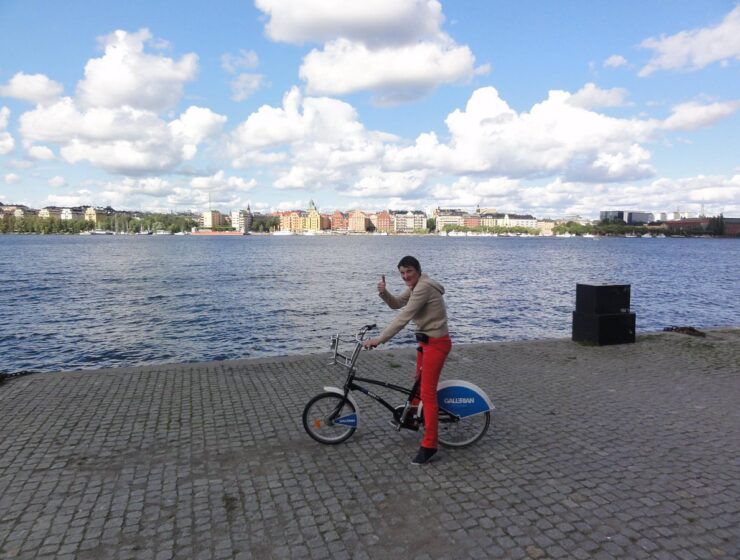 Programa de bicicletas eléctricas casi gratuitas en Estocolmo