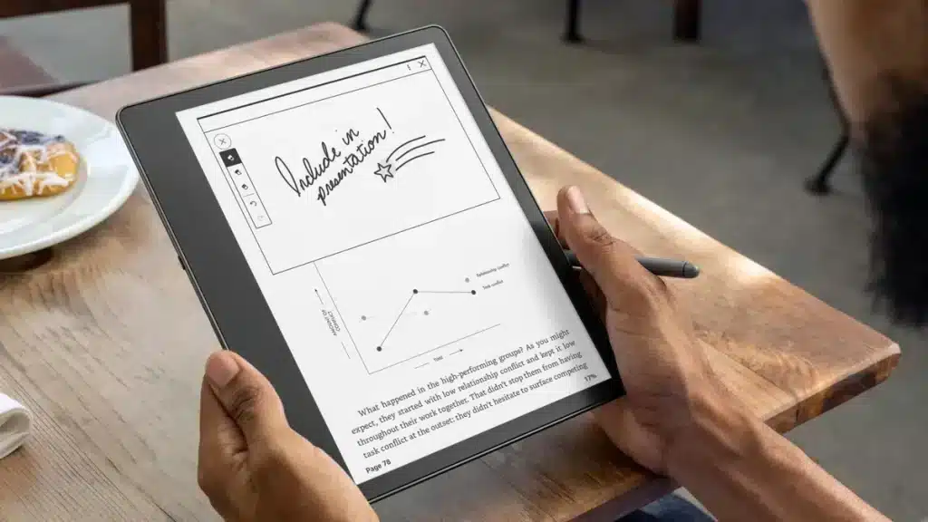 El ultimo Amazon Kindle permite tomar notas