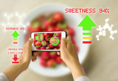 realidad aumentada food