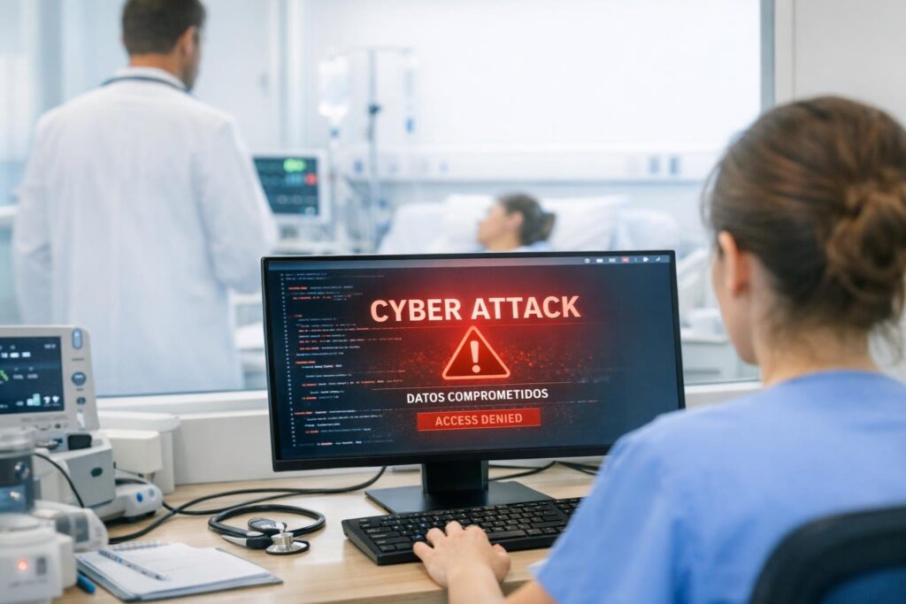 ciberseguridad hospitales ransomware