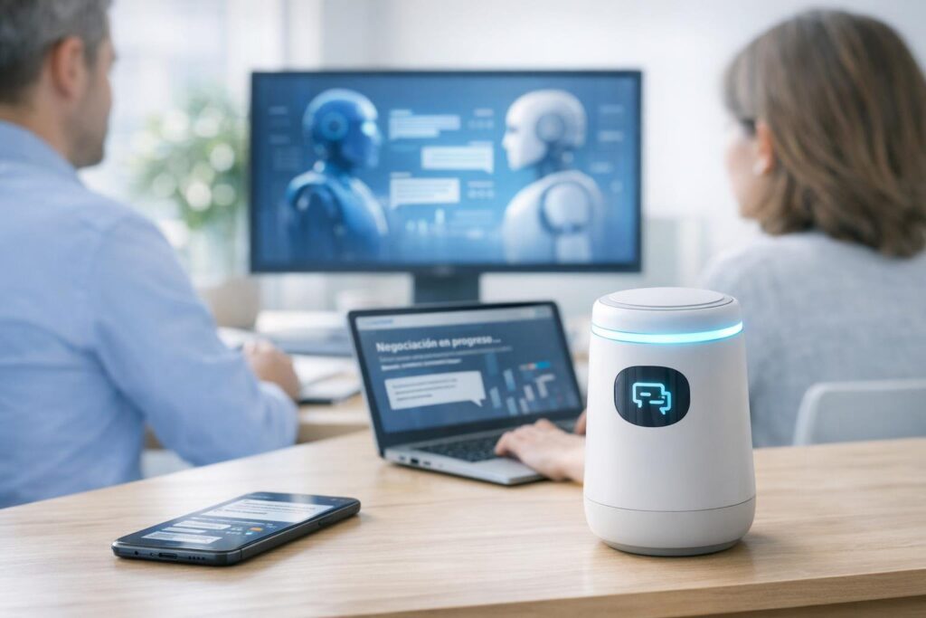 agentes IA negociacion autonoma