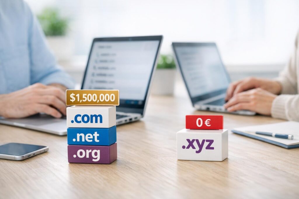 dominios internet valor mercado