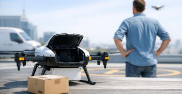 drones reparto realidad