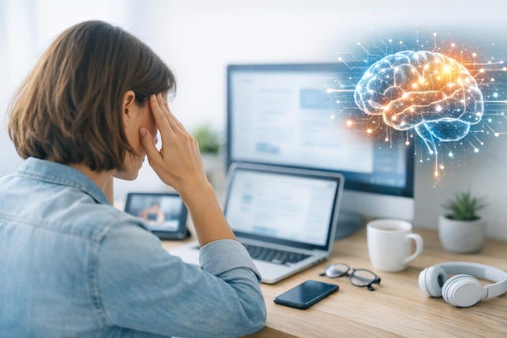 fatiga visual pantallas neurologia