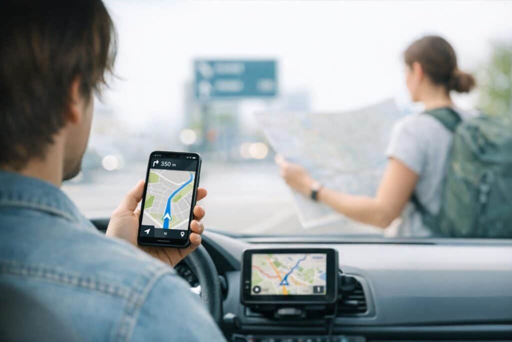GPS orientacion dependencia