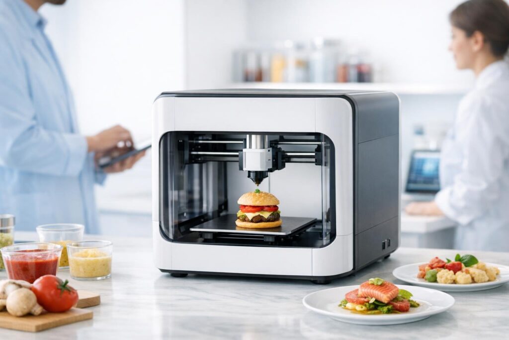impresion 3D comida