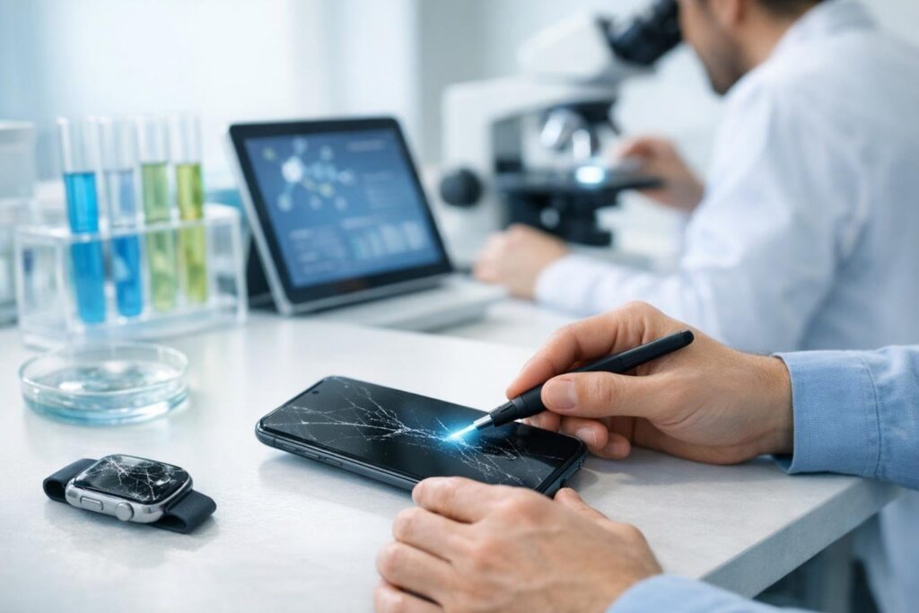 materiales autorreparables tecnologia