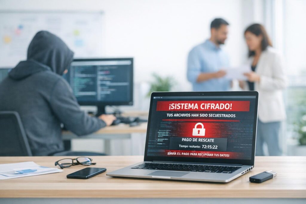 ransomware negocio cibercrimen