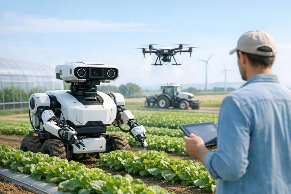 robots agricultura futuro