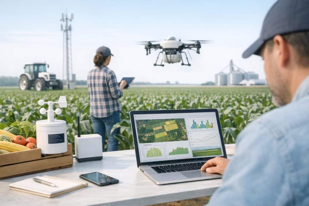 datos agricolas tecnologia