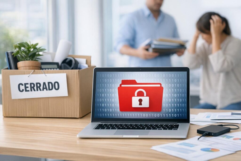 datos empresa quiebra privacidad