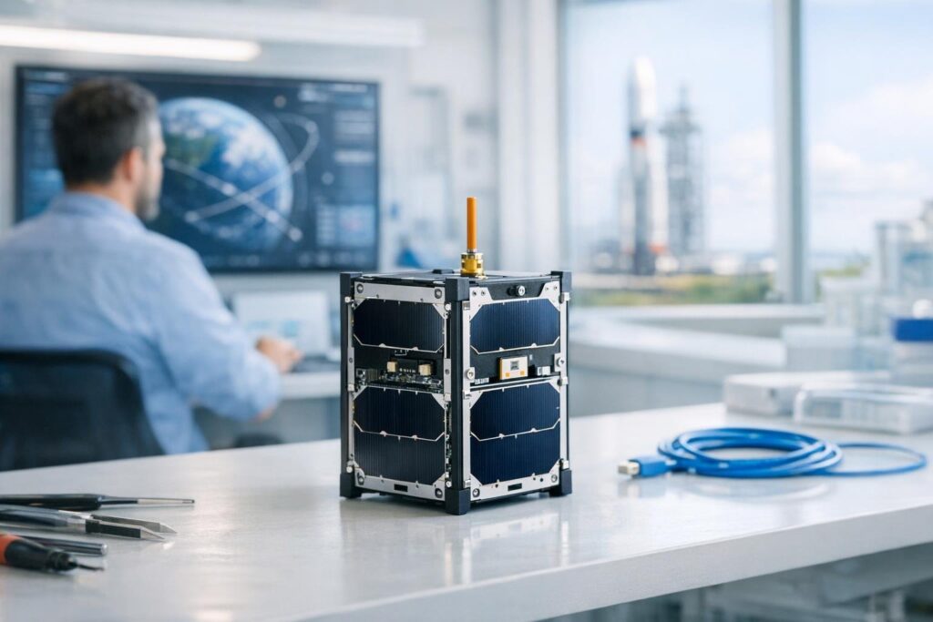 nanosatelites internet espacio