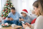 tecnologia familia navidad
